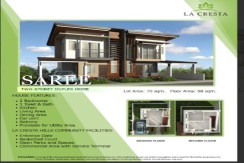 LA CRESTA HILLS HOUSE AND LOT FOR SALE IN CAN-ASUJAN CARCAR